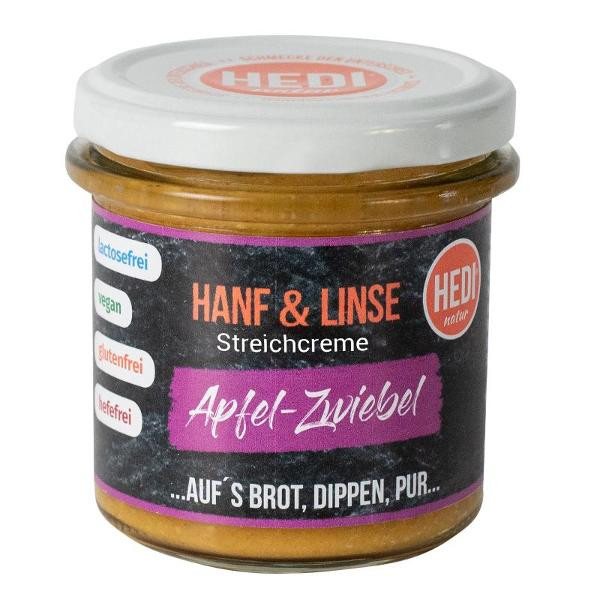 Produktfoto zu Hanf und Linse Apfel Zwiebel