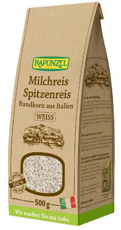 Produktfoto zu Milchreis Spitzenreis Rundkorn weiß