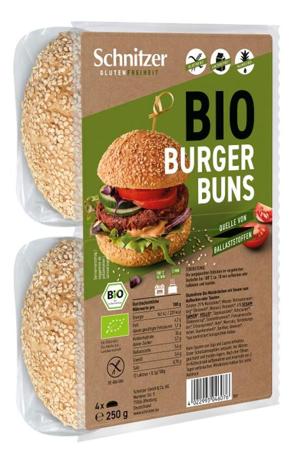 Produktfoto zu Hamburger buns gf