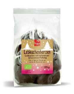 Produktfoto zu Lebkuchenherzen gefüllt mit Johannisbeere