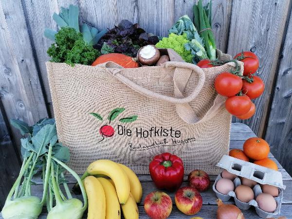 Produktfoto zu Jutetasche mit Logo