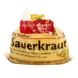 Produktfoto zu Sauerkraut frisch im Beutel 500g Biohof Bursch