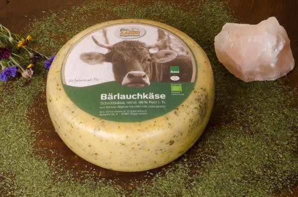 Produktfoto zu Wiggensbacher Bärlauchkäse ca.200g