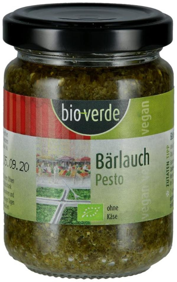 Produktfoto zu Bärlauch Pesto vegan