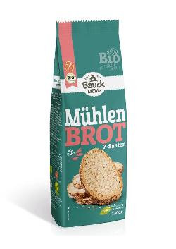 Produktfoto zu Mühlenbrot 7 Saaten glutenfrei - Backmischung