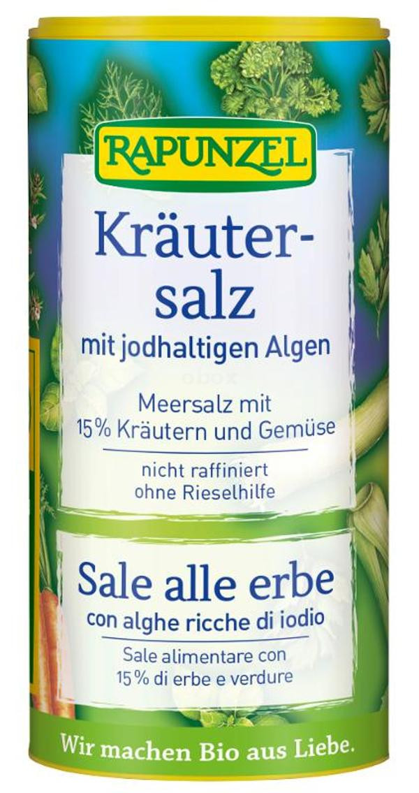 Produktfoto zu Kräutersalz jodiert Dose