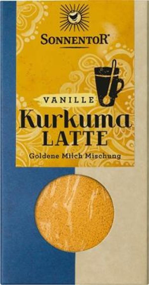 Produktfoto zu Kurkuma Latte Vanille Tüte