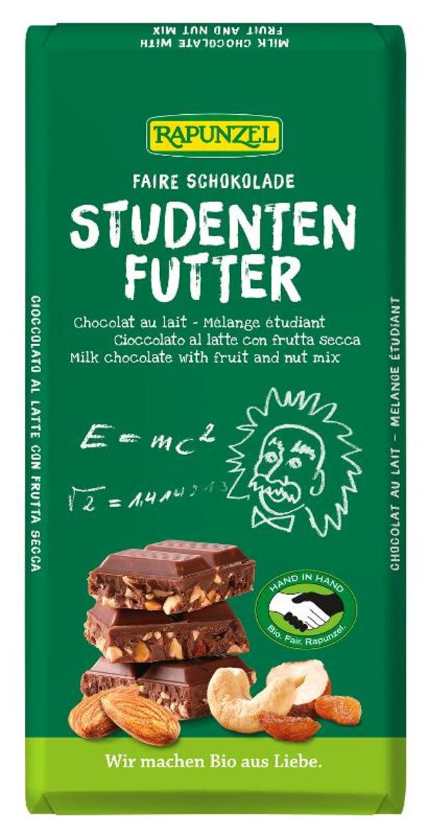 Produktfoto zu Vollmilchschokolade "Studentenfutter"