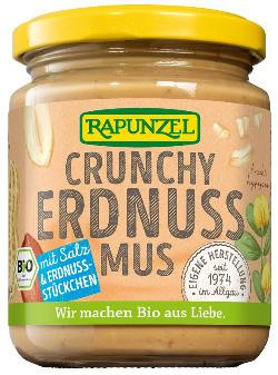 Produktfoto zu Erdnussmus Crunchy mit Salz