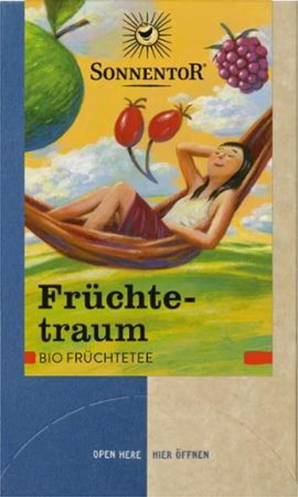 Produktfoto zu "Früchtetraum" Tee im Beutel