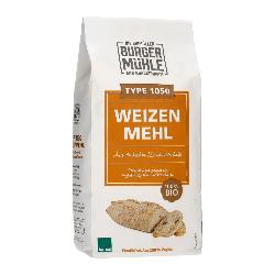 Produktfoto zu Weizenmehl 1050 1kg von Burgermühle