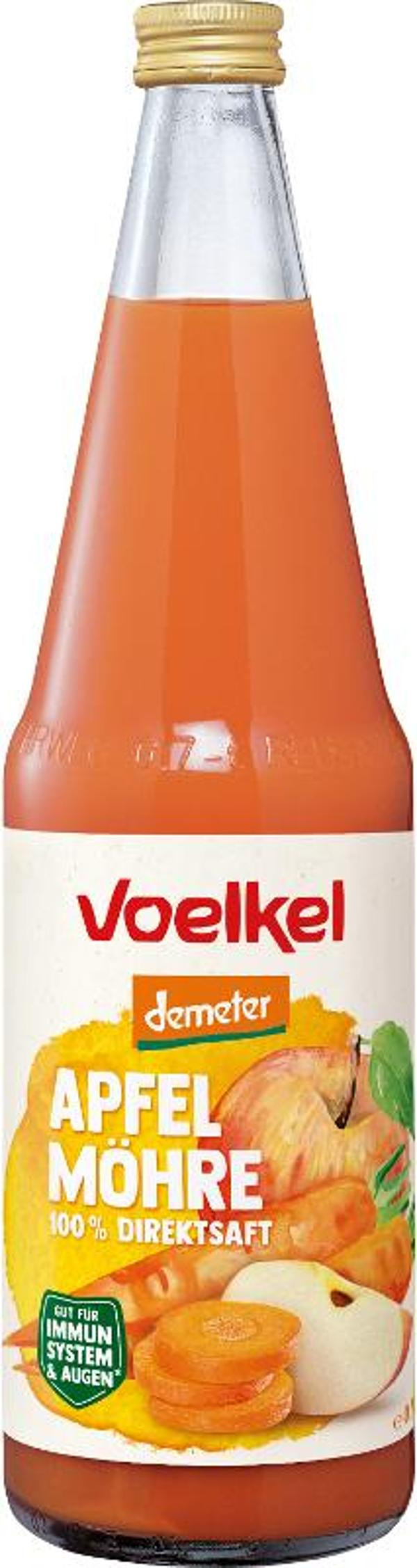 Produktfoto zu Apfel Möhren Saft