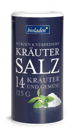 Produktfoto zu Kräutersalz Dose 125g