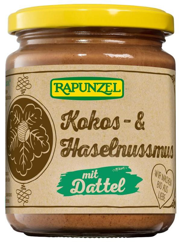 Produktfoto zu Kokos- & Haselnussmus mit Datteln