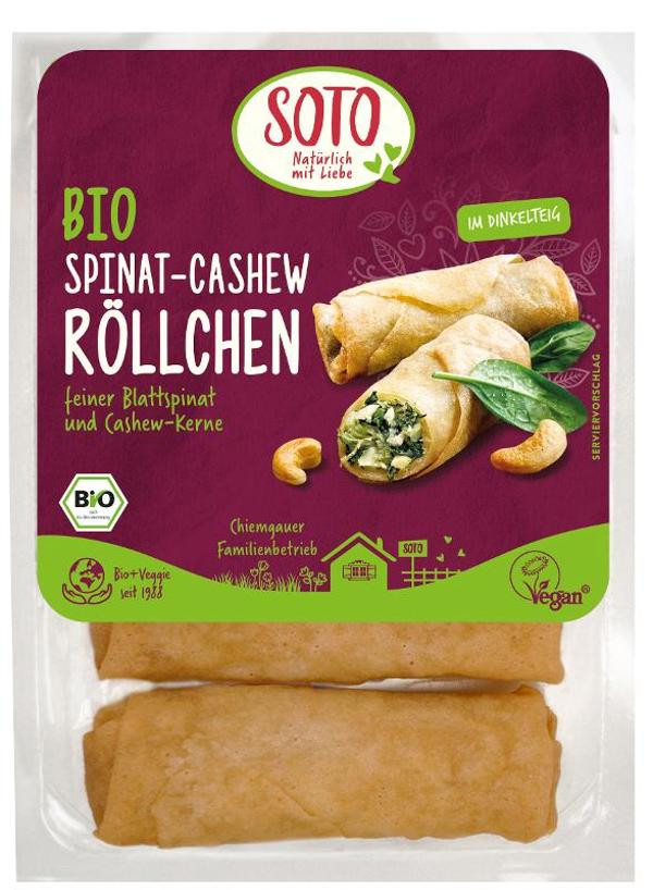 Produktfoto zu Spinat Cashew Röllchen