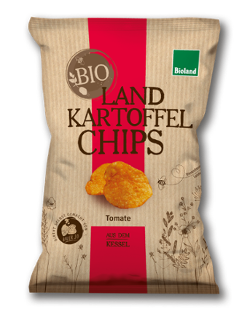 Produktfoto zu Kartoffelchips Tomate