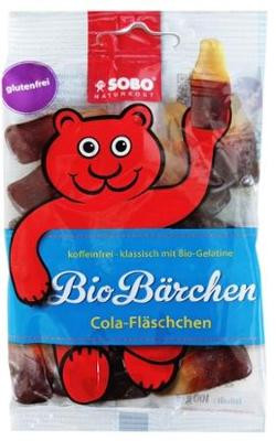 Produktfoto zu Cola Fläschchen mit Gelatine