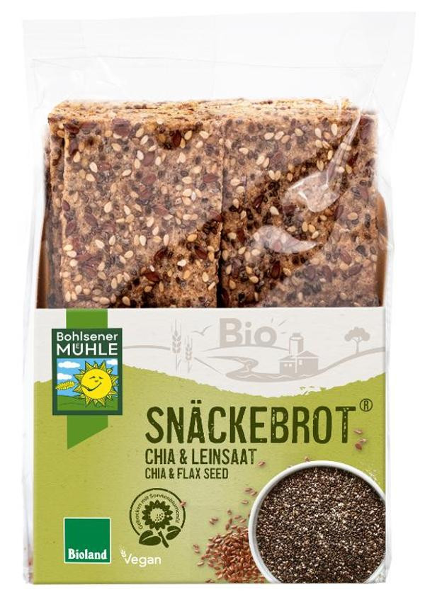 Produktfoto zu Snäckebrot Chia & Leinsaat