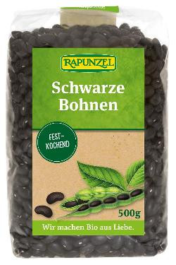 Produktfoto zu Bohnen schwarz Tüte