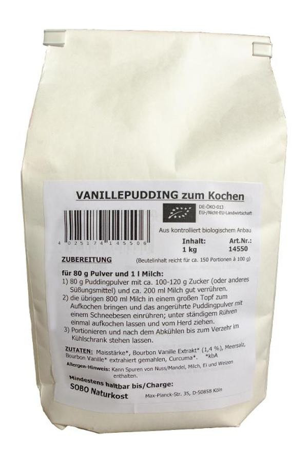 Produktfoto zu Puddingpulver Vanille 1kg