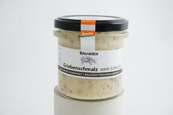 Produktfoto zu Griebenschmalz im Glas