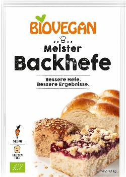 Produktfoto zu Meisterbackhefe von BIOVEGAN