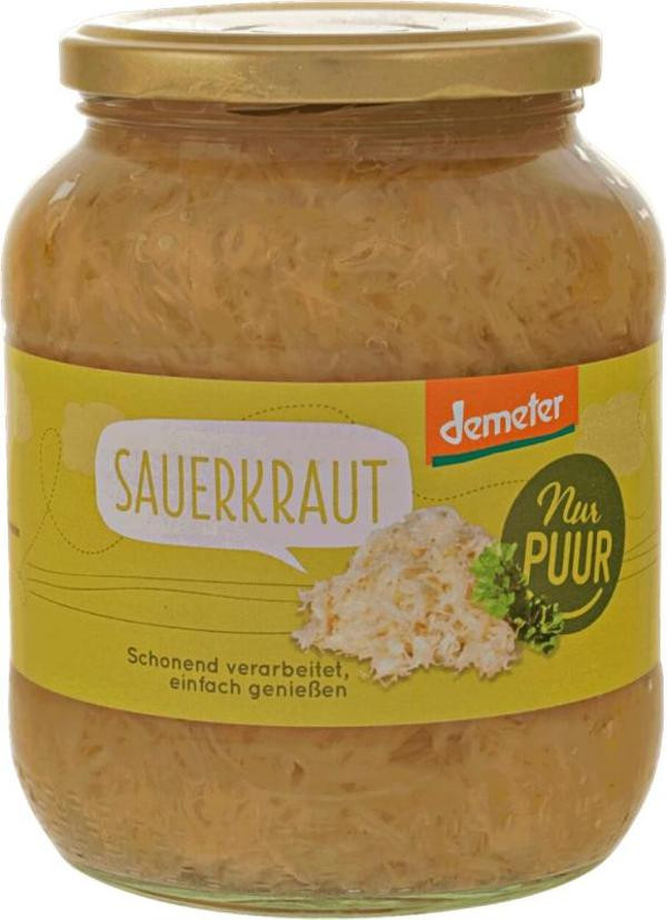 Produktfoto zu Sauerkraut im Glas