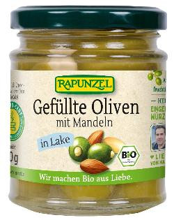 Produktfoto zu Gefüllte Oliven mit Mandeln in Lake