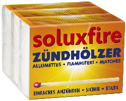 Produktfoto zu Zündhölzer 55mm 3 Schachteln