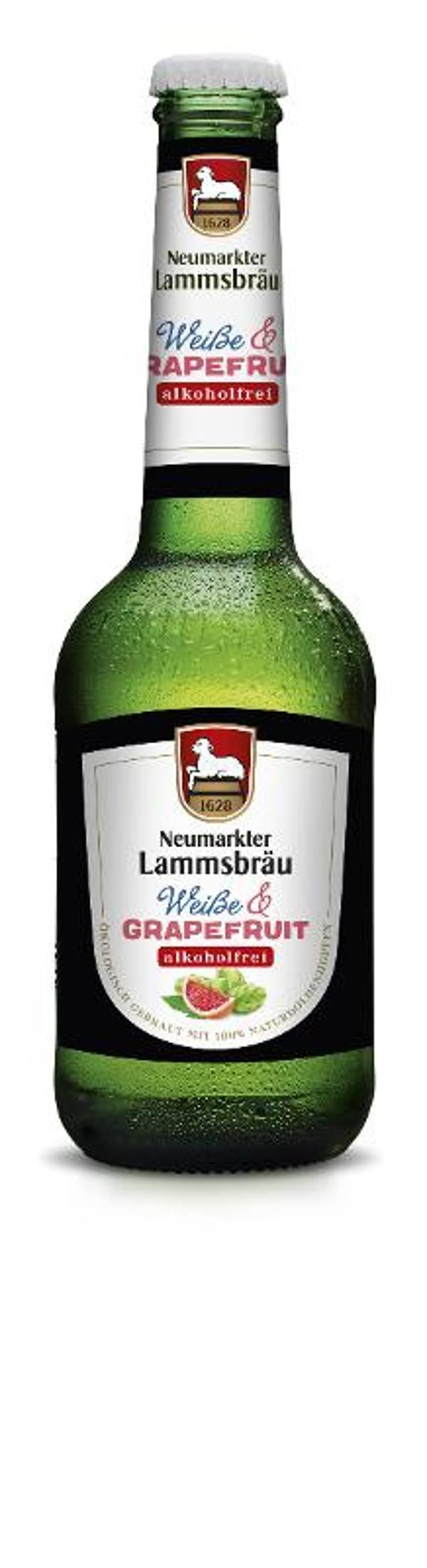 Produktfoto zu Weiße & Grapefruit alkoholfrei 0,33