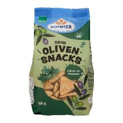 Produktfoto zu Dinkel Oliven-Snacks Kräuter der Provence