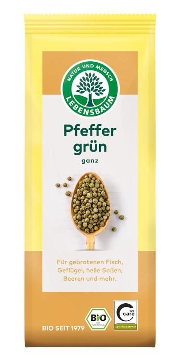 Produktfoto zu Pfeffer grün ganz Tüte