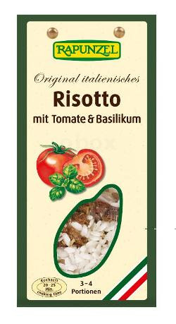 Produktfoto zu Risotto mit Tomaten und Basilikum