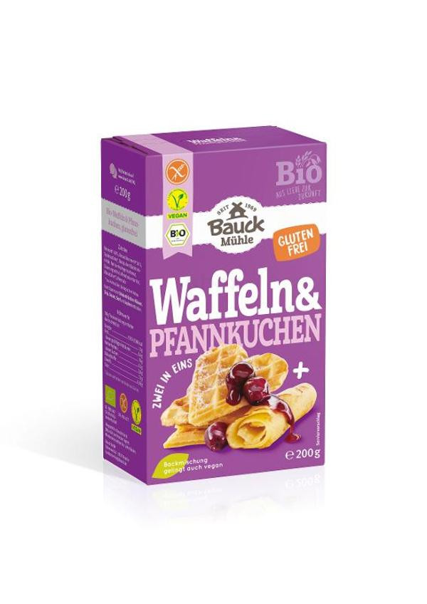 Produktfoto zu Waffeln und Pfannkuchen glutenfrei