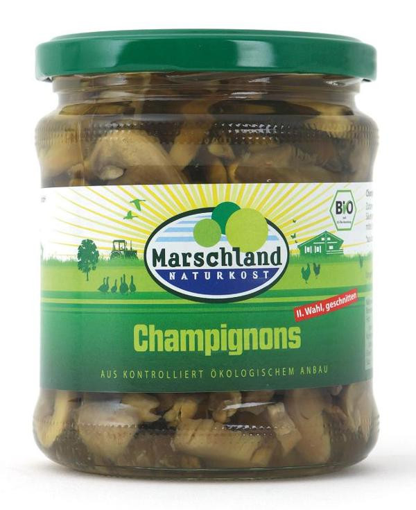 Produktfoto zu Champignons geschnitten im Glas