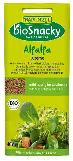 Produktfoto zu Alfalfa Luzerne bioSnacky