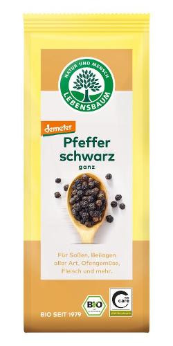 Produktfoto zu Pfeffer schwarz ganz Tüte