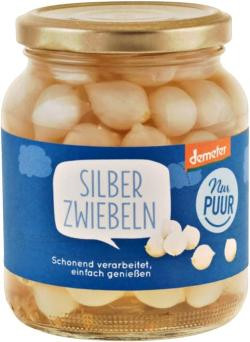 Produktfoto zu Silberzwiebeln süß_sauer im Glas