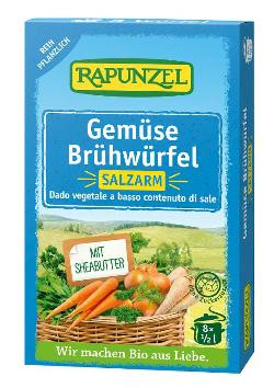 Produktfoto zu Gemüse-Brühwürfel salzarm mit Bio-Hefe