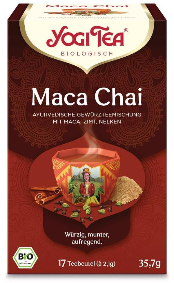 Produktfoto zu Yogi Tee Maca Chai TB