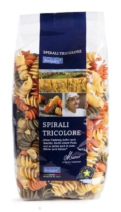 Produktfoto zu Nudeln Spirali tricolore