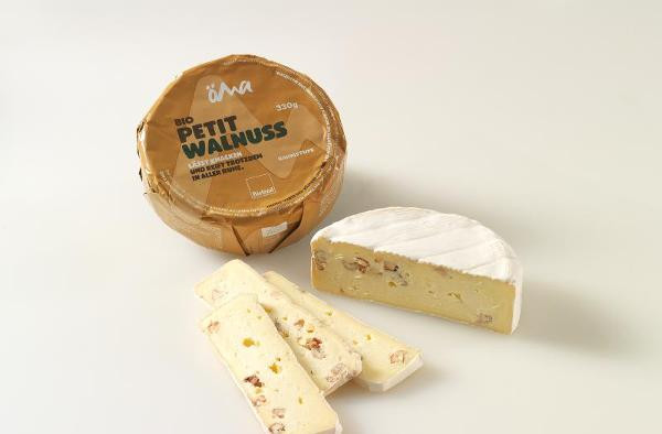 Produktfoto zu Le Petit Brie Walnuss 330g