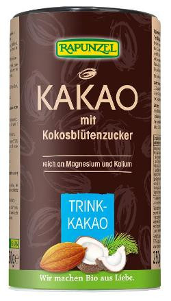 Produktfoto zu Kakao mit Kokosblütenzucker