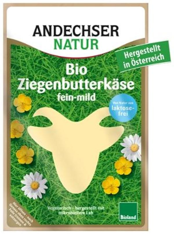 Produktfoto zu Ziegenbutterkäse in Scheiben 100g