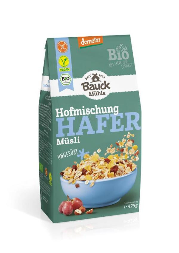 Produktfoto zu Hafer Müsli Hofmischung gf