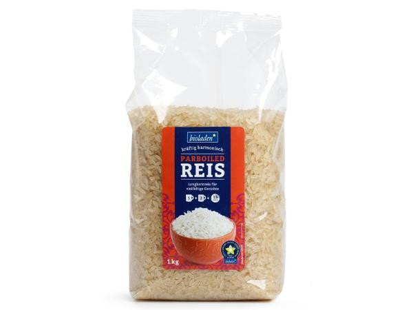 Produktfoto zu Parboiled Reis weiß 1kg